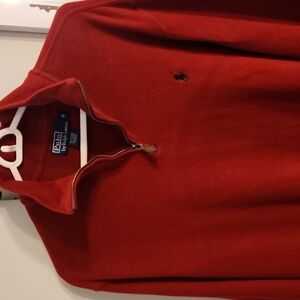 Polo by Ralph Lauren long sleeve quarters zip sweater